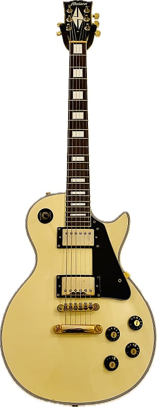 Maison レスポールカスタムタイプ ビンテージホワイト クリーム LPC Maison レスポールカスタムタイプ ビンテージホワイト クリーム LPC