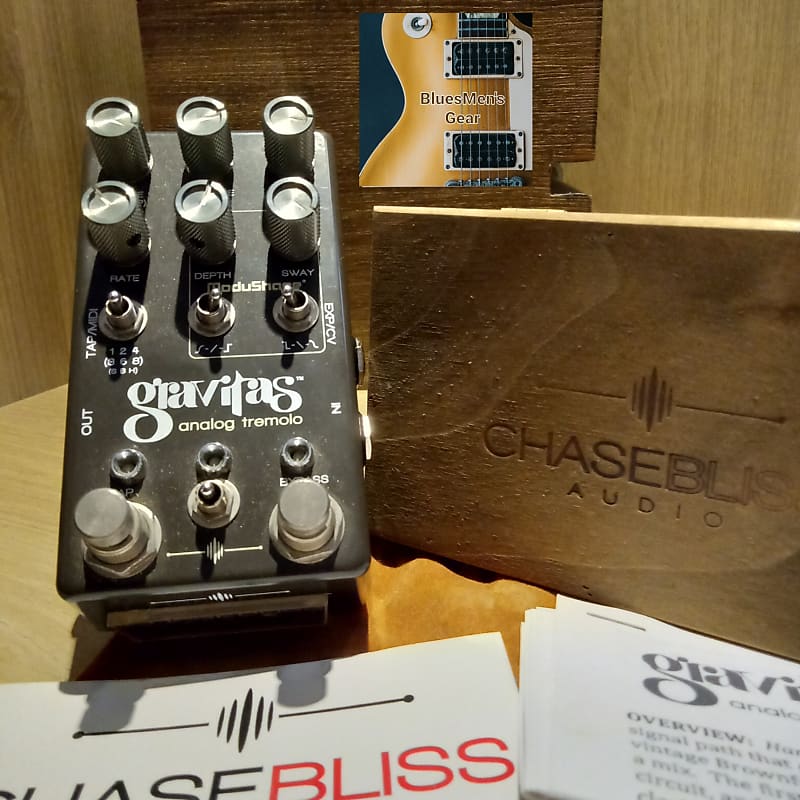 Chase Bliss Audio Gravitas Analog Tremolo | Reverb Canada