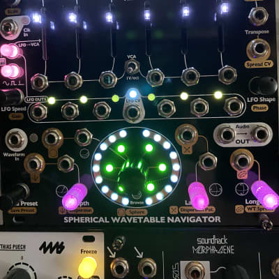 4MS Spherical Wavetable Navigator (SWN) Black | Reverb