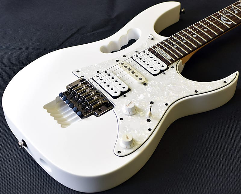 Ibanez JEM-555 WH Steve Vai Signature White | Reverb