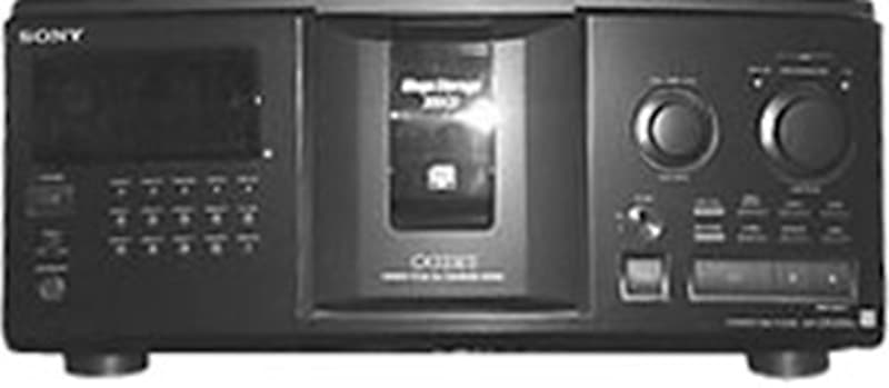 Sony CDP-CX333 ES 300 Disc Mega CD Changer, Black image 1