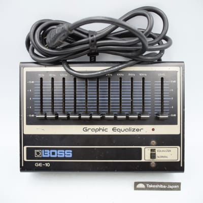 Boss GE-10 Graphic EQ | Reverb