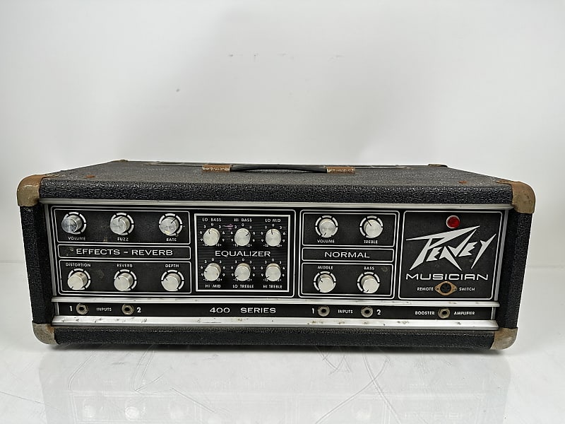 Peavey Musician 400 Series 210-Watt Guitar / Bass Head | Reverb