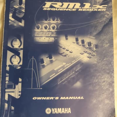 Yamaha  RM1X owners manual