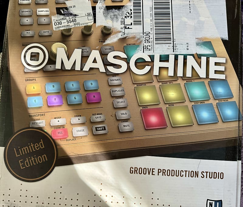 Native Instruments Maschine MkII Limited Edition Gold | Reverb