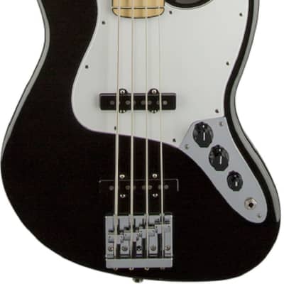 Fender Geddy Lee Jazz Bass Black Maple Fretboard image 10