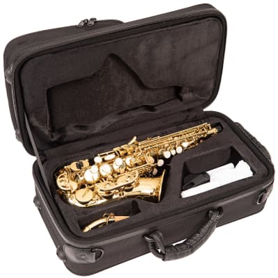 Odyssey Premiere Curved 'Bb' Soprano Saxophone Outfit image 2