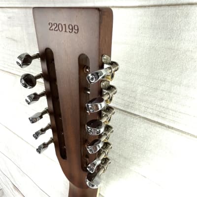 Royall Trifecta TC-14 Bright Mirror Nickel Finish Cutaway 12 String Tricone Resonator Guitar With Pickup image 20