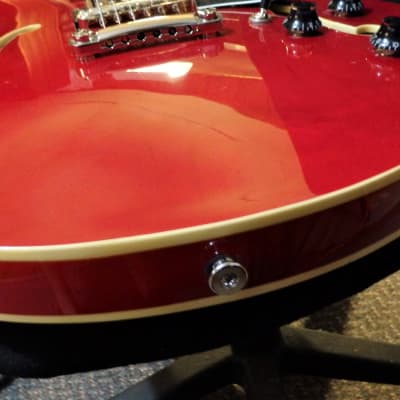 Hamer Echotone 2000 Trans Red 335 Semi-Hollow Guitar Seymour Duncan PAF image 20