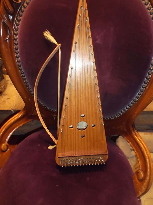 Bowed Psaltery 30 strings Alto 2 1/2 Octave 80's Natural Reverb