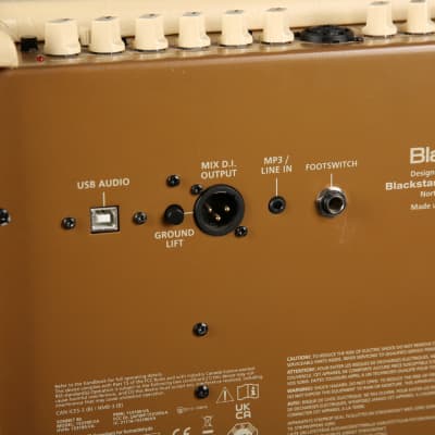 Blackstar Sonnet 60 Acoustic Amplifier - Blonde - 2nd Hand image 7