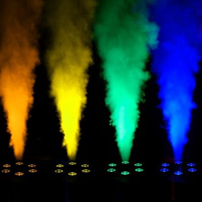 Chauvet DJ Geyser T6 Vertical Pyrotechnic-Like Fog Machine with 6 RGB LEDs image 3