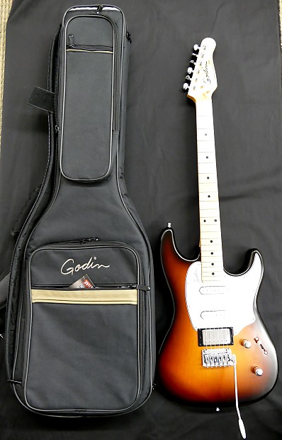 Godin session sunburst top