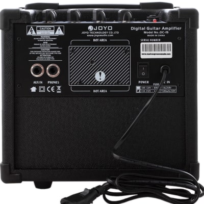 Joyo DC-15 15W Digital Guitar Amplifier with Effects + Built in Drums image 7