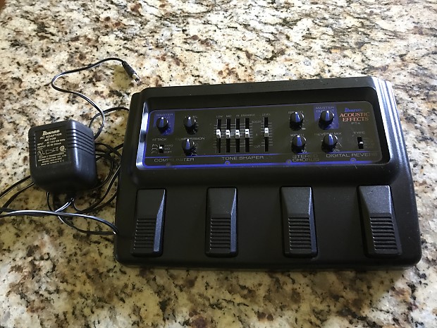 Ibanez PT4 Acoustic Effects Pedal 1990 s