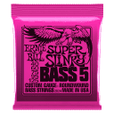 Ernie Ball Super Slinky Nickel Wound 5 String Electric Bass Strings 40-125