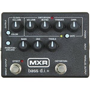 MXR M80 D.I. + Direct Box With Distortion Bass DI and Effects Pedal image 1