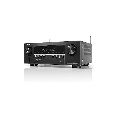Denon AVR-S970H 8K Ultra HD 7.2 Channel (90Watt X 7) AV Receiver 2020 Model  - Built for Gaming, Music Streaming, 3D Audio & Video, Alexa + HEOS, Black