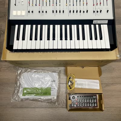 Korg Limited Edition ARP Odyssey FSQ Rev1 with SQ-1 Sequencer Bundle 2018 - Present - White/Black