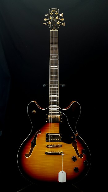Peavey JF-1 Hollowbody Electric Guitar Sunburst image 1