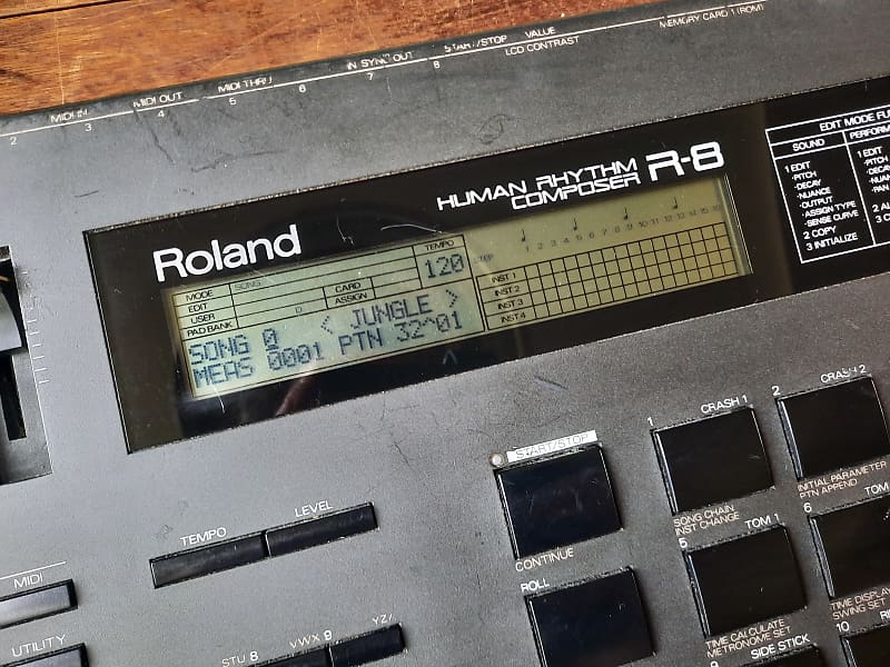 Roland R-8 Human Rhythm Composer 1980s | Reverb