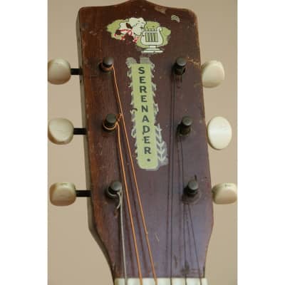 B&J Serenader 'Buckeye' Cowboy Parlor Stencil Guitar image 5