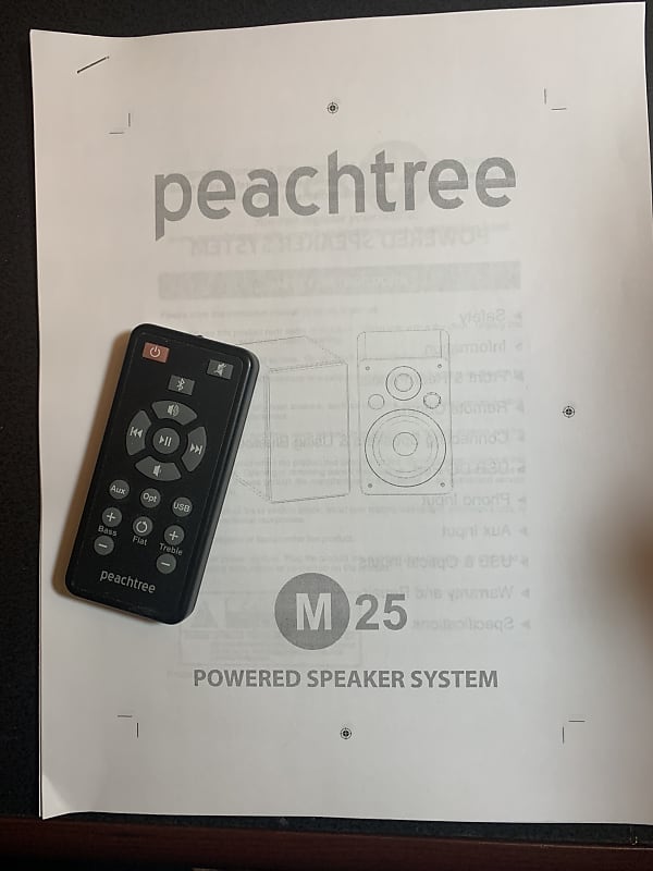 Peachtree Audio M25 ultimate desktop audio file system Reverb