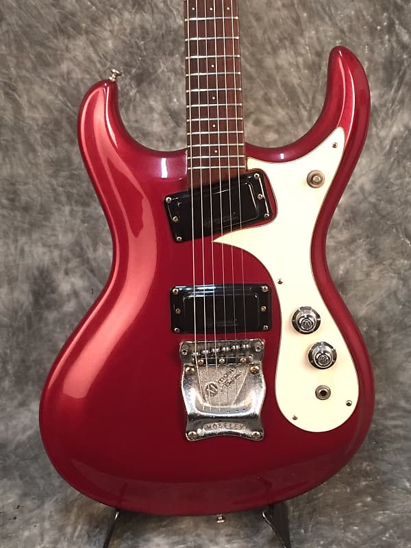 Mosrite of Canada Mark I  Prototype 1990 cranberry red image 1