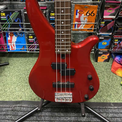 Yamaha RBX270 bass guitar in metalic red for sale