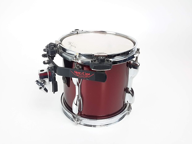 Tama 7 X 8 ROCKSTAR 8 INCH RACK TOM W MOUNT Single Drum 8 Red Wrap