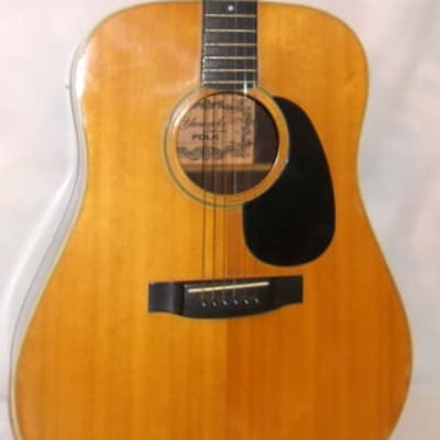 1973 Yamaki Deluxe Folk #130 *Natural* Martin D-28 | Reverb