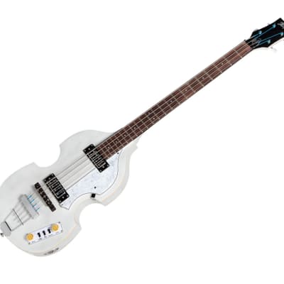 Hofner Violin Bass Pro Edition Pearl White HI-BB-PE-PW image 1
