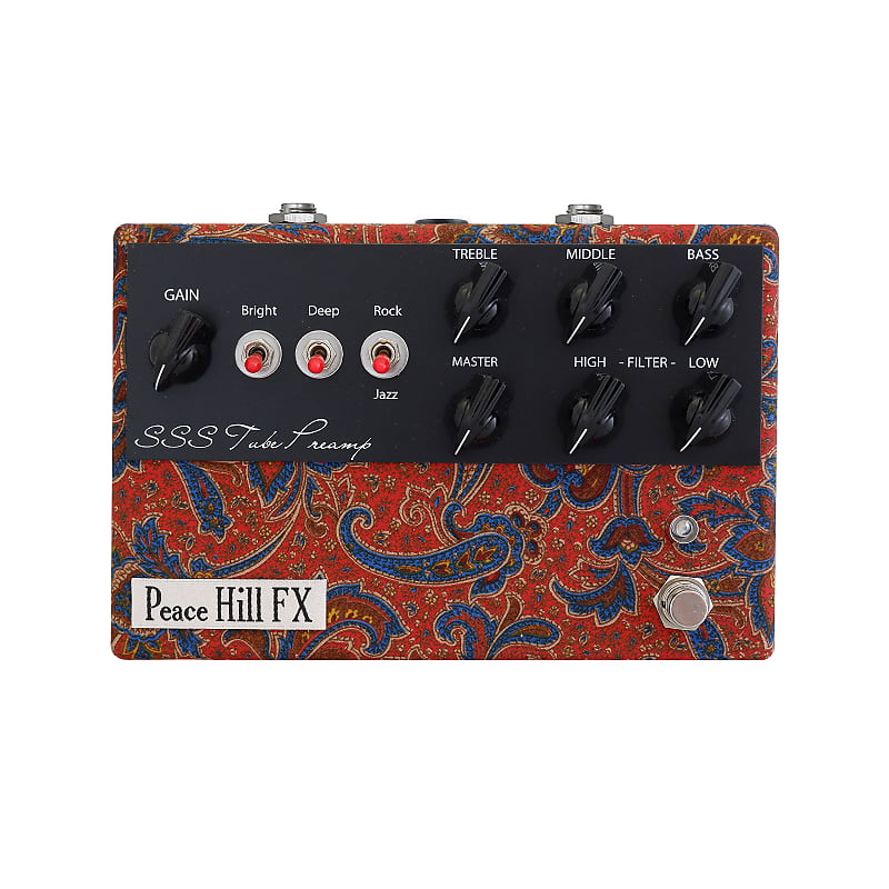 Peace Hill FX SSS Tube Preamp Pedal (w/ True Bypass option