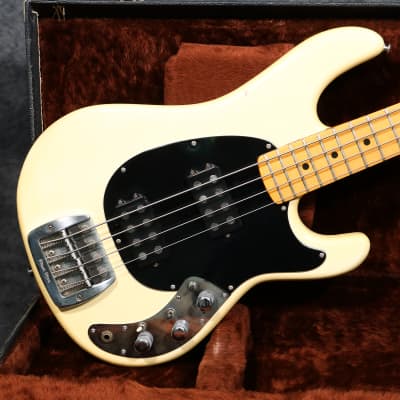 1980 Music Man Sabre Bass - White - OHSC for sale