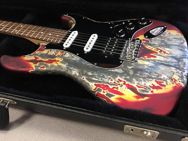 James Tyler USA Classic Special Edition Burning Water w/ Rare Matching  Headstock & OHSC!