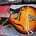 Washburn J3TSK Jazz Florentine Cutaway Electric Guitar 2010s - Tobacco Sunburst