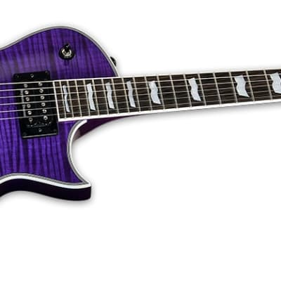 2000 ESP Forest-GT Electric Guitar See Thru Purple Japan w 
