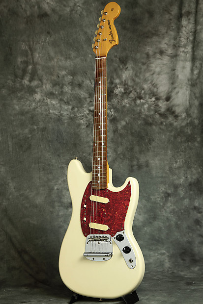 1999 Fender CIJ Japan Mustang MG66 '66 Reissue White