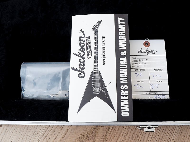 2003 Jackson USA Randy Rhoads RR1T Lightning Sky Hardtail