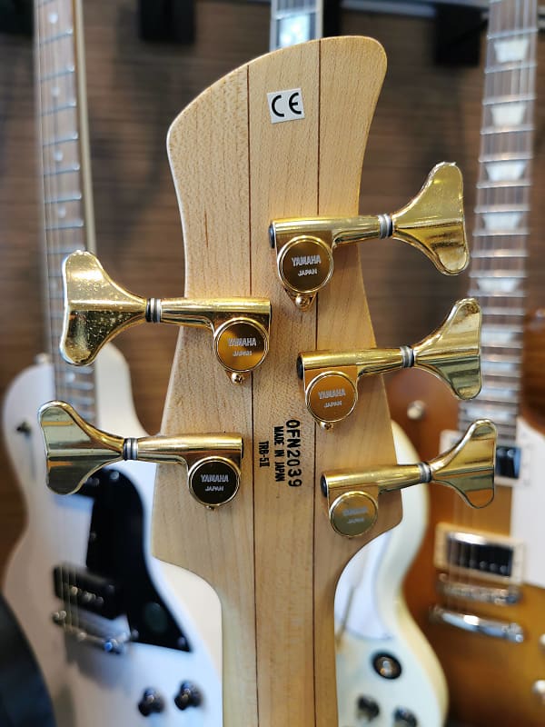 Yamaha TRB-5 II Made in japan 5 Strings 2000 Translucent