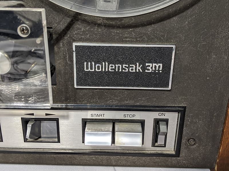 Vintage RARE 3M Wollensak 6360 Professional Stereo Open Reel Tape