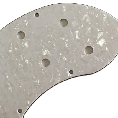 For Fender Tele Classic Player Thinline PAF Guitar Pickguard Scratch Plate,4 Ply White Pearl image 2