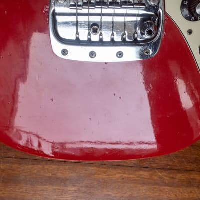 1973 Fender Bronco Dakota Red with original vibrato arm image 13