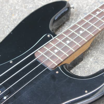 1970's Holly Japan Precision Bass MIJ (Black) | Reverb