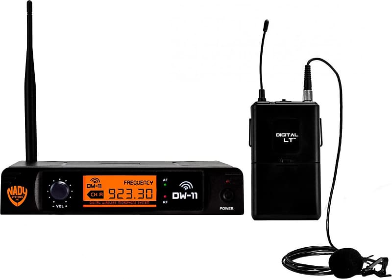 Nady DW-11 Digital Wireless Lapel Microphone System image 1