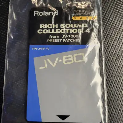 Roland  Rich Sound Collection JV-80 1980s Black
