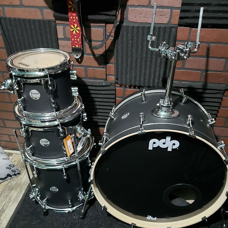 Pdp Concept Maple Shell Pack & Pearl Firecracker Snare | Reverb