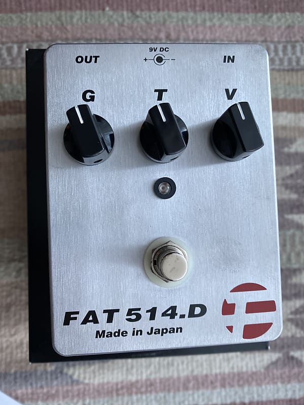 Fat 514 D Overdrive Pedal from Japan | Reverb Norway