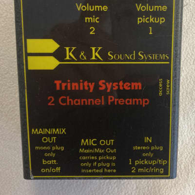 K&K Sound  Trinity System 2 Channel Preamp for sale