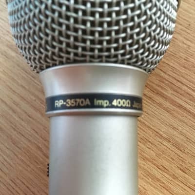 Technics RP-3570A Dynamic Microphone with case and cable | Reverb